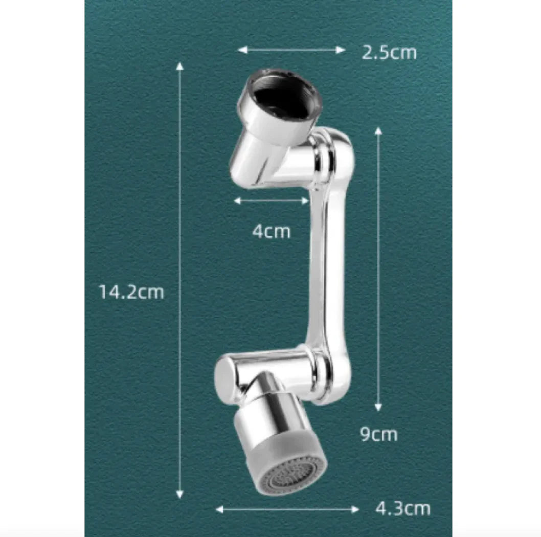 360° Rotating Multi-Angle Faucet Extender – Splash-Free Sink Upgrade - DEHEERAN