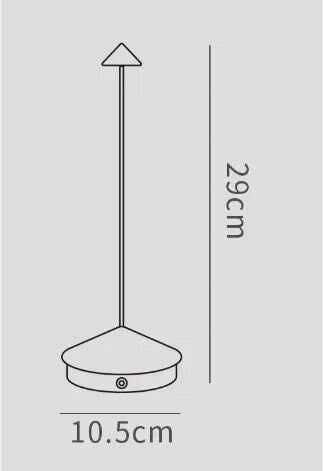 Modern Minimalist LED Table Lamp - DEHEERAN