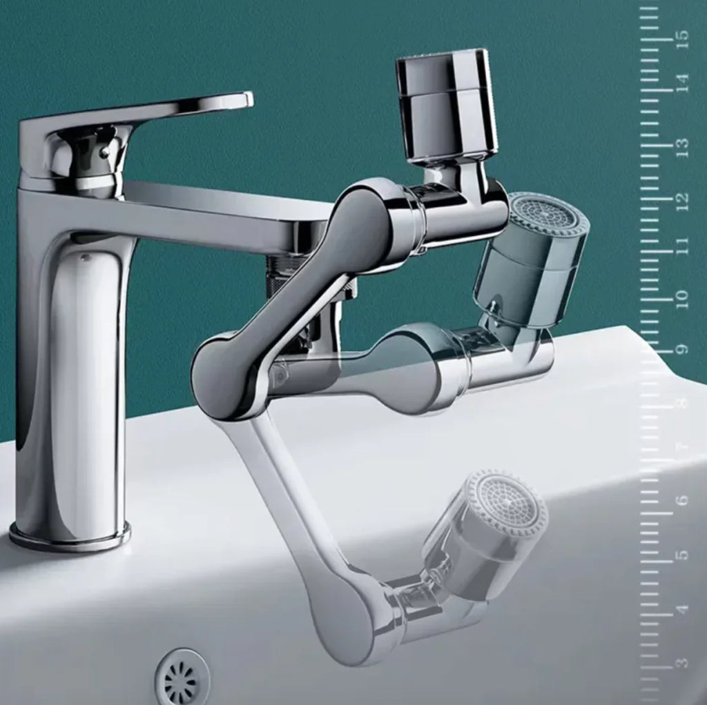 360° Rotating Multi-Angle Faucet Extender – Splash-Free Sink Upgrade - DEHEERAN