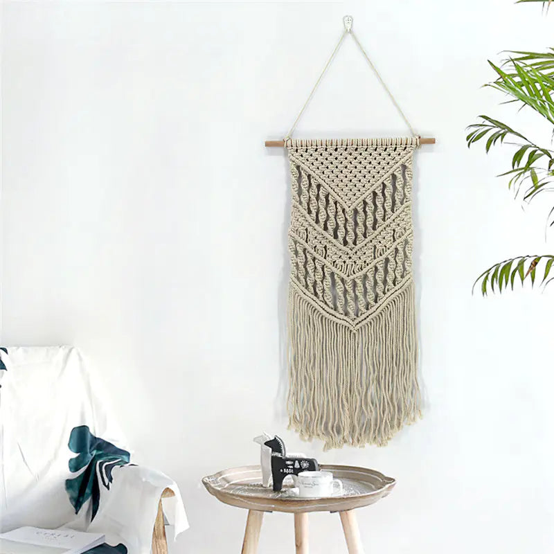 Handwoven Bohemian Tapestry - Nordic Wall Decor - DEHEERAN