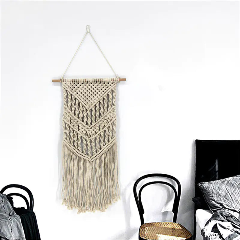 Handwoven Bohemian Tapestry - Nordic Wall Decor - DEHEERAN