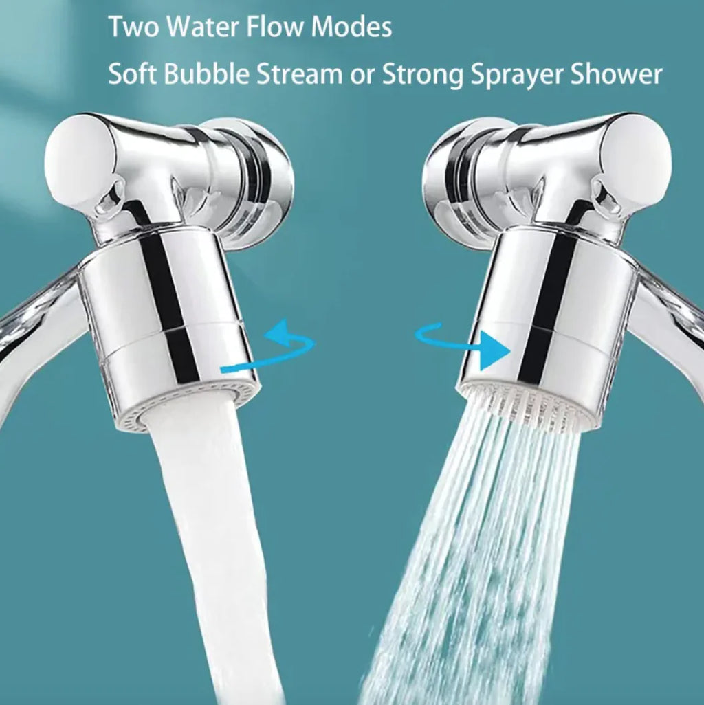 360° Rotating Multi-Angle Faucet Extender – Splash-Free Sink Upgrade - DEHEERAN
