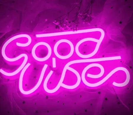 LED Transparent Backboard Neon Light Wall Decor - DEHEERAN