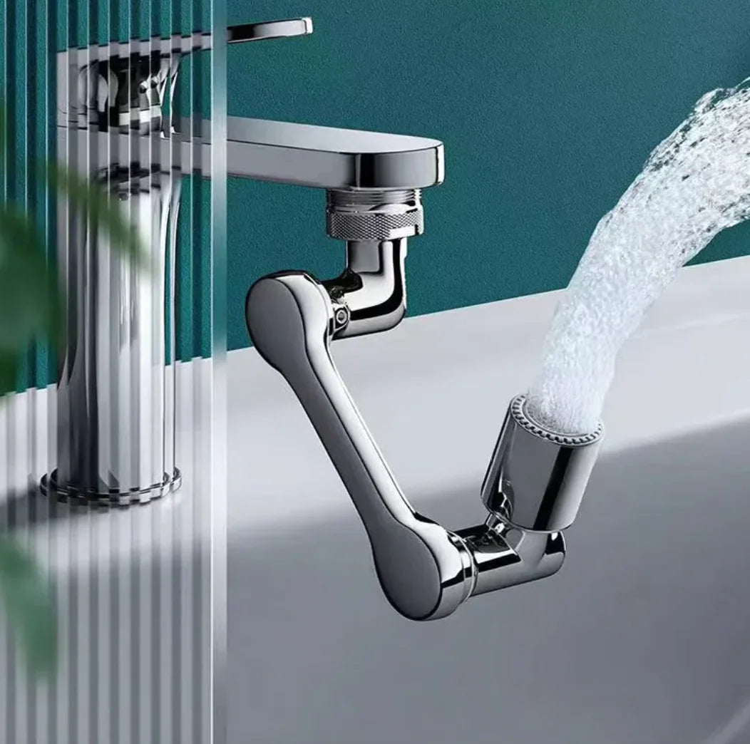 360° Rotating Multi-Angle Faucet Extender – Splash-Free Sink Upgrade - DEHEERAN